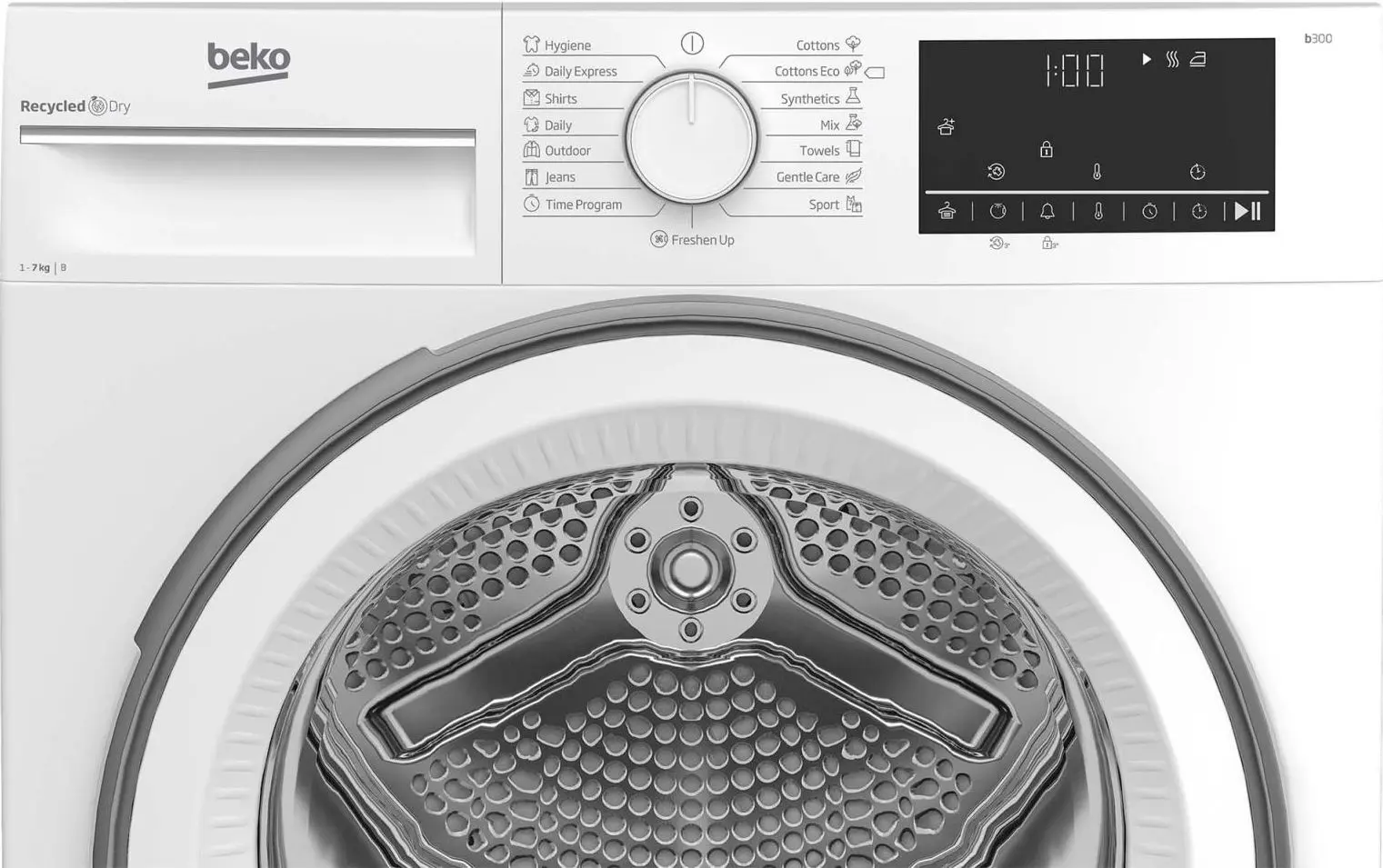 Сушильная машина Beko B3T41242 (White) - 5