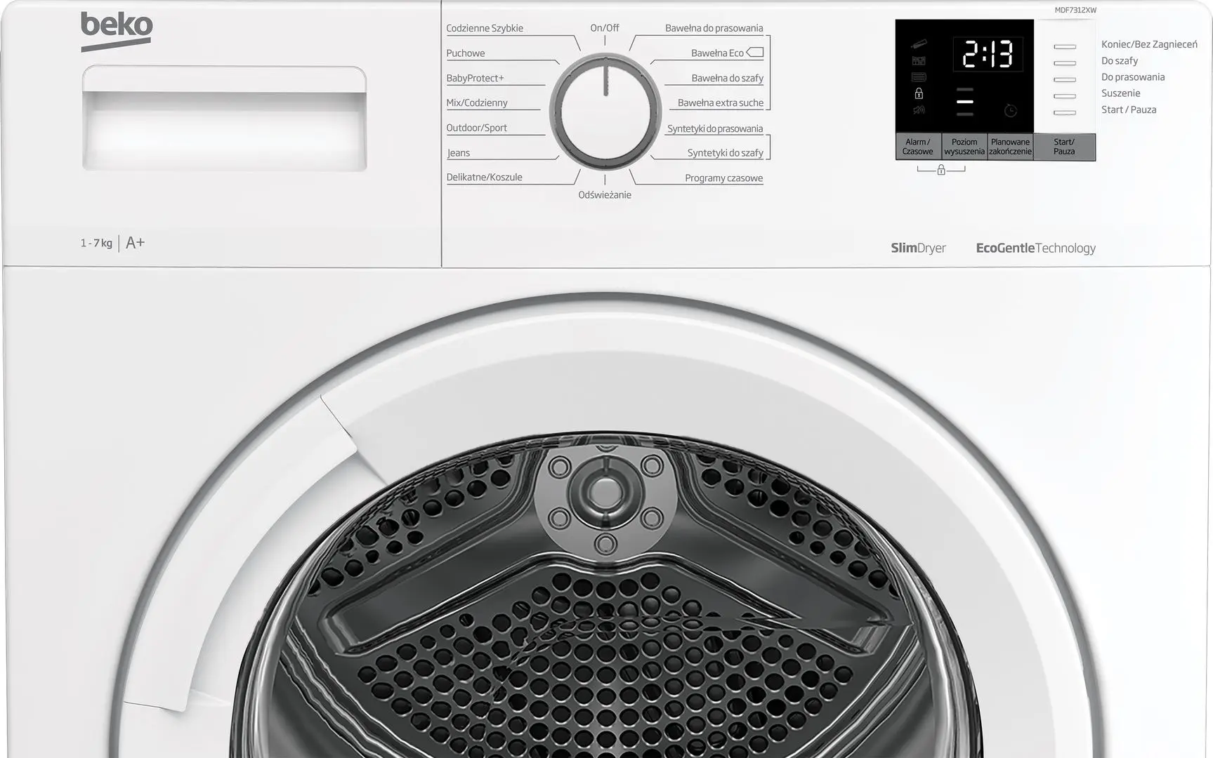 Сушильная машина Beko MDF7312XW (White) - 4