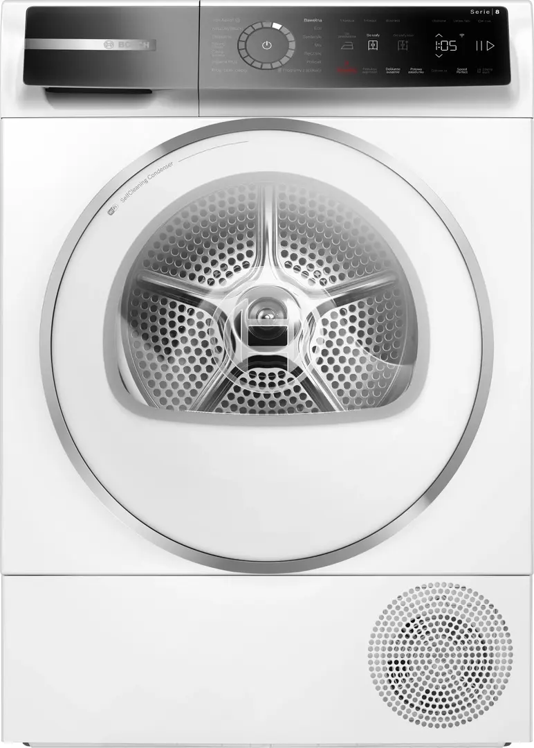 Masina de uscat rufe Bosch WQB246CMPL (White)