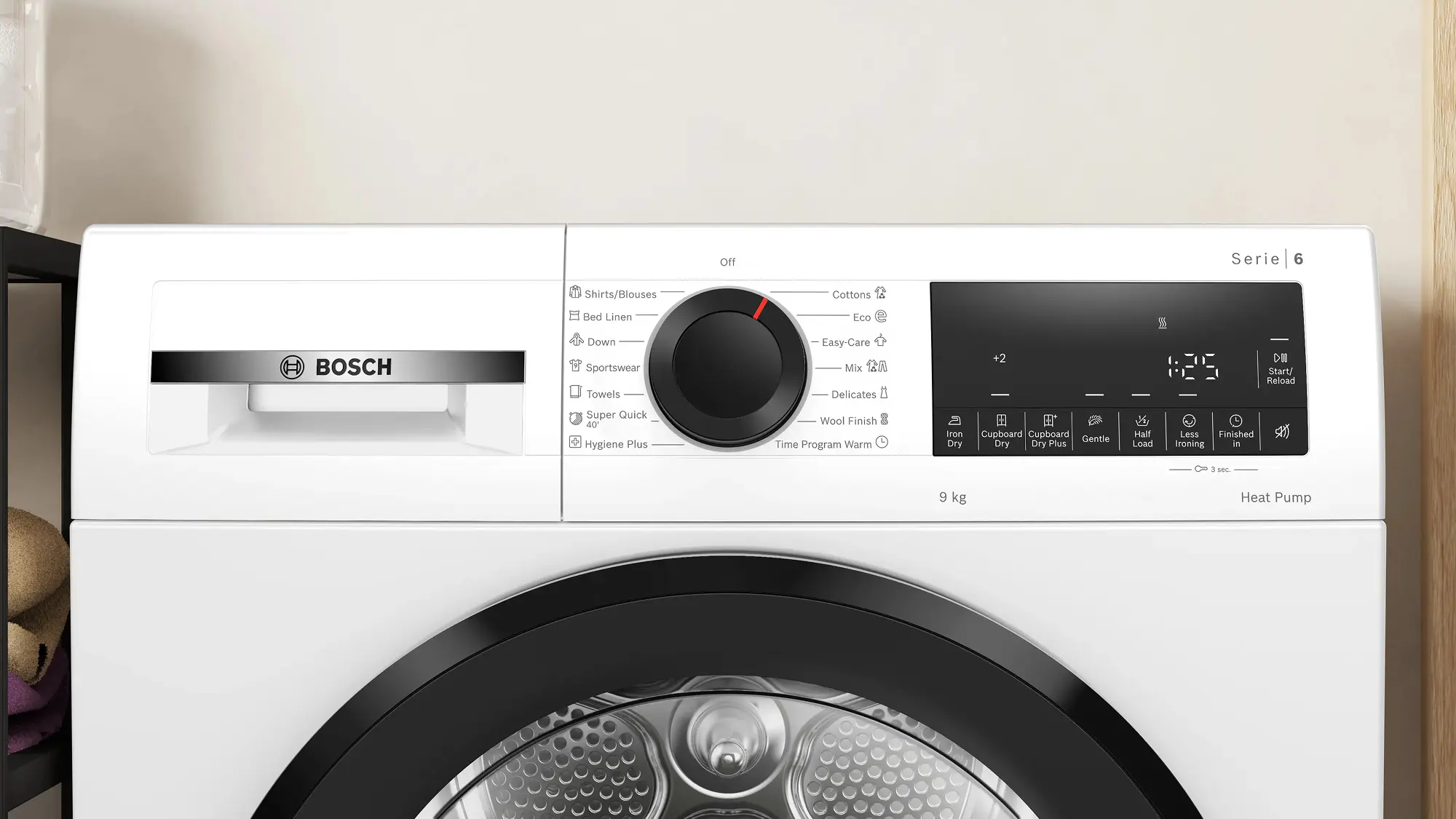 Сушильная машина Bosch WQG243DNBY (White) - 2