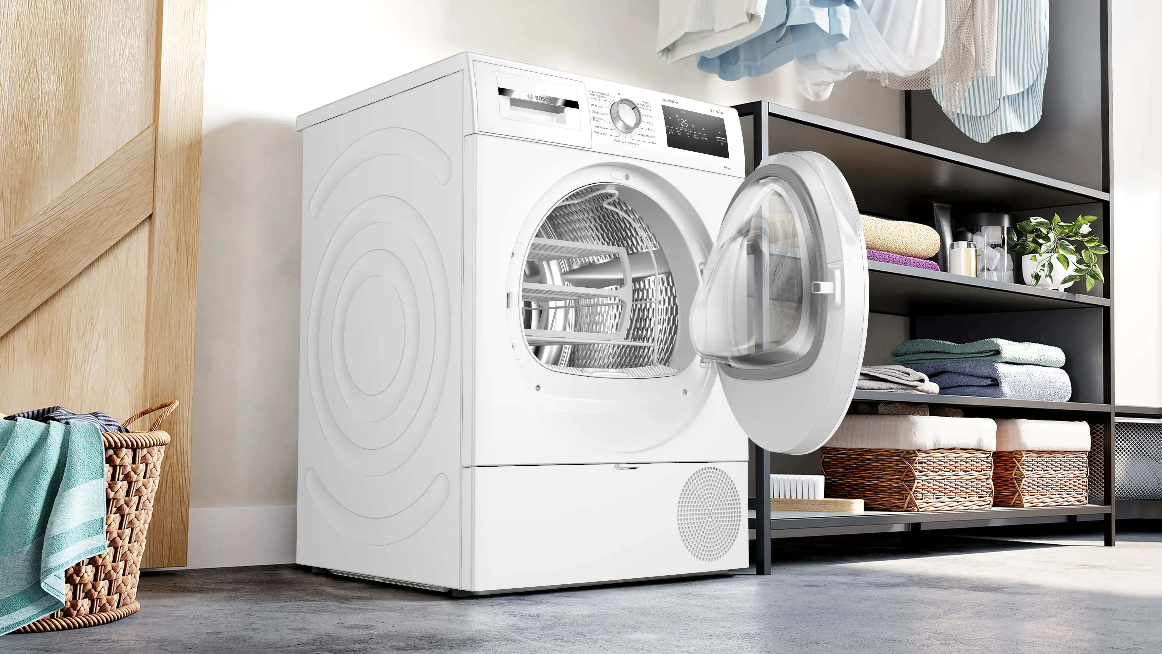 Сушильная машина Bosch WTH8520MNL (White) - 4