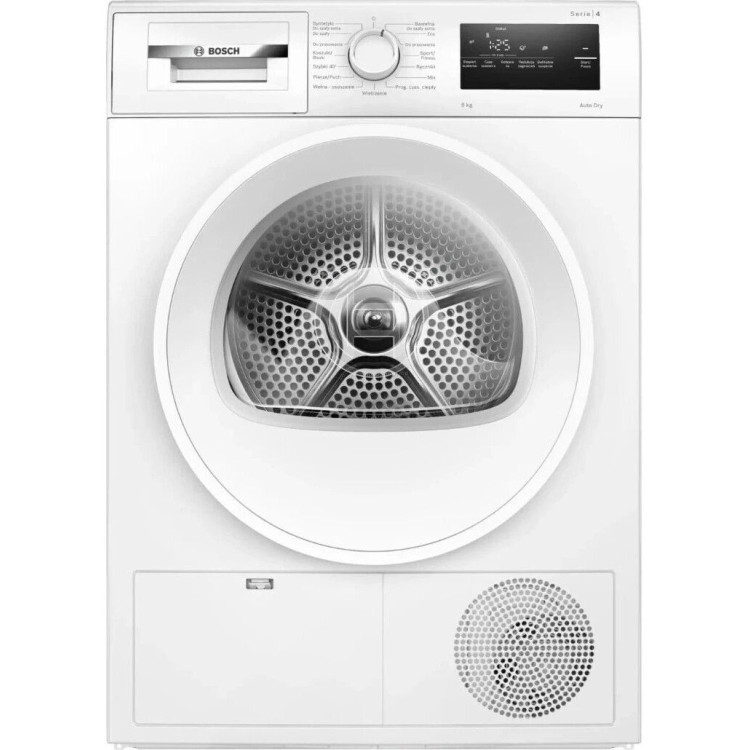 Masina de uscat rufe Bosch WTH86200PL (White)