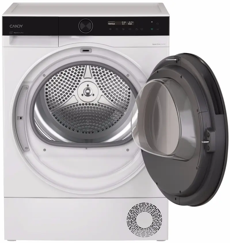 Masina de uscat rufe Candy ProDry 700 BS H9N2B-S (White/Black) - 2