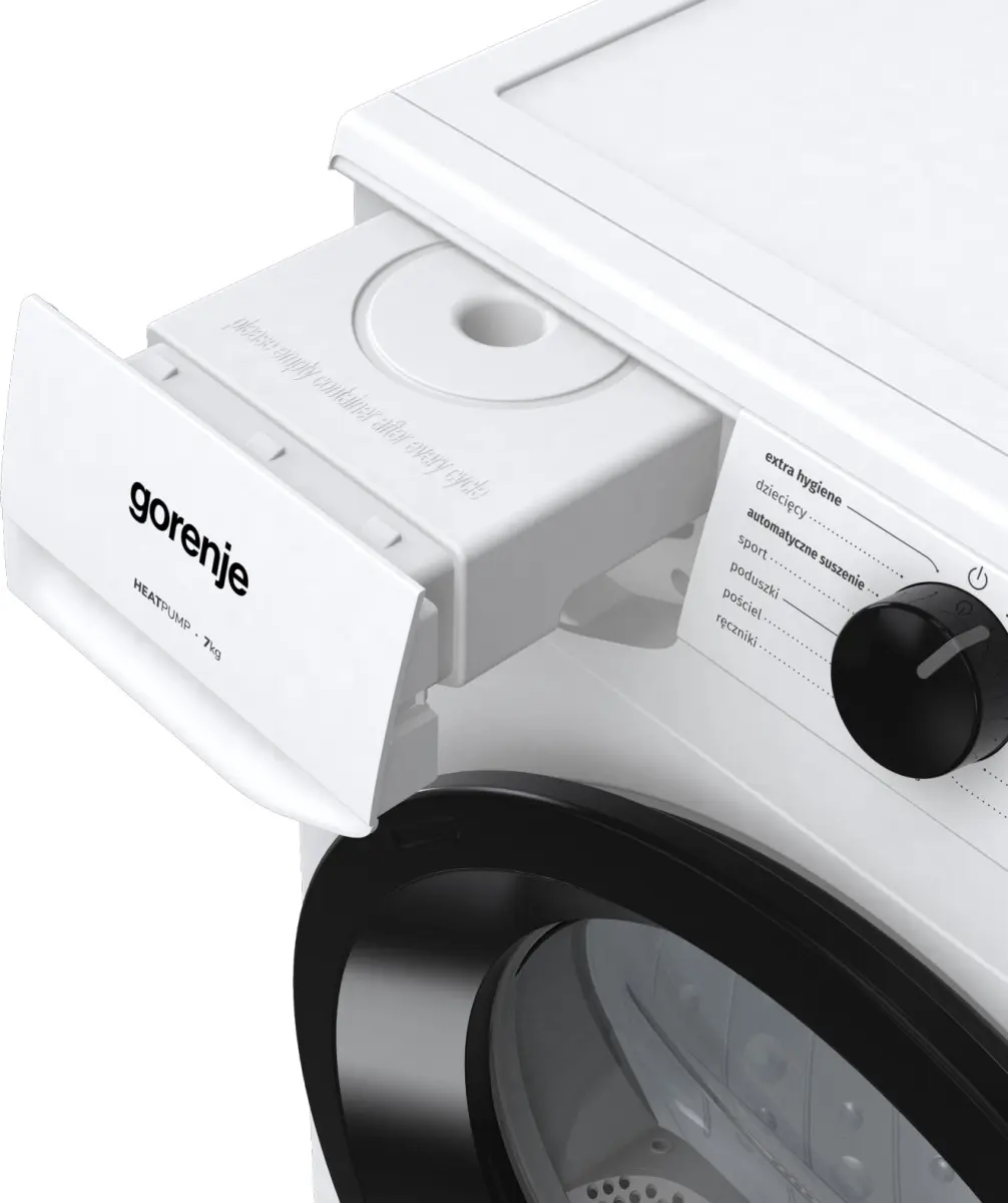 Сушильная машина Gorenje D2HNE7D/PL (White/Black) - 4