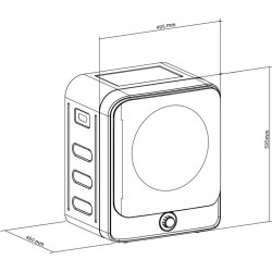 Сушильная машина GreenBlue GB415GR (Grey) Thumb