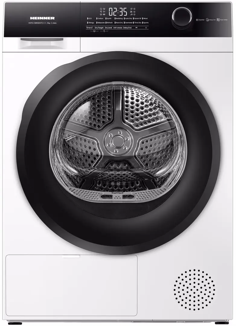 Сушильная машина Heinner HHPD-HMK80IVFC+++ (White)