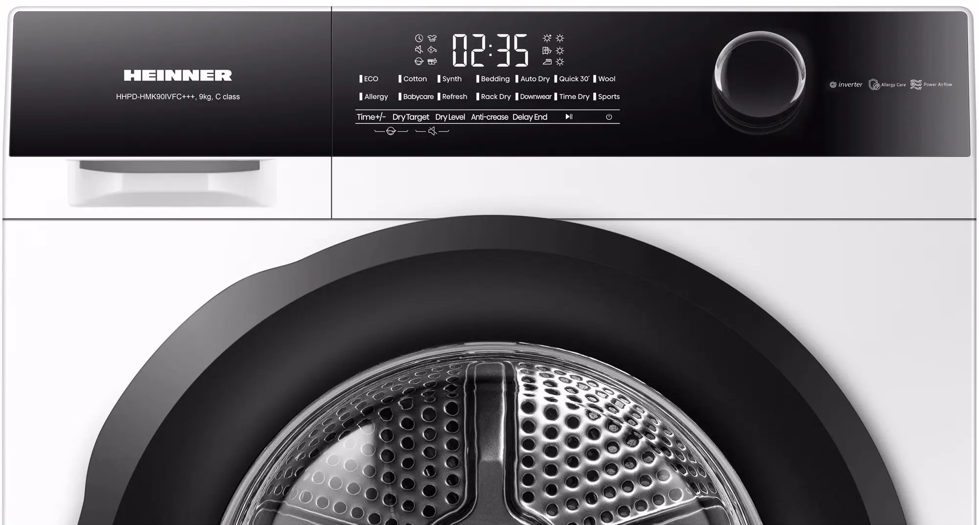 Сушильная машина Heinner HHPD-HMK90IVFC+++ (White) - 5