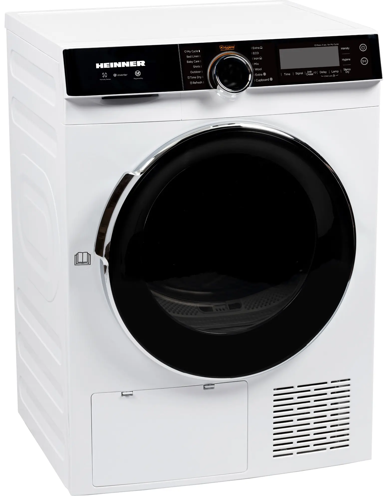 Masina de uscat rufe Heinner HHPD-M10K3A+++ (White) - 3