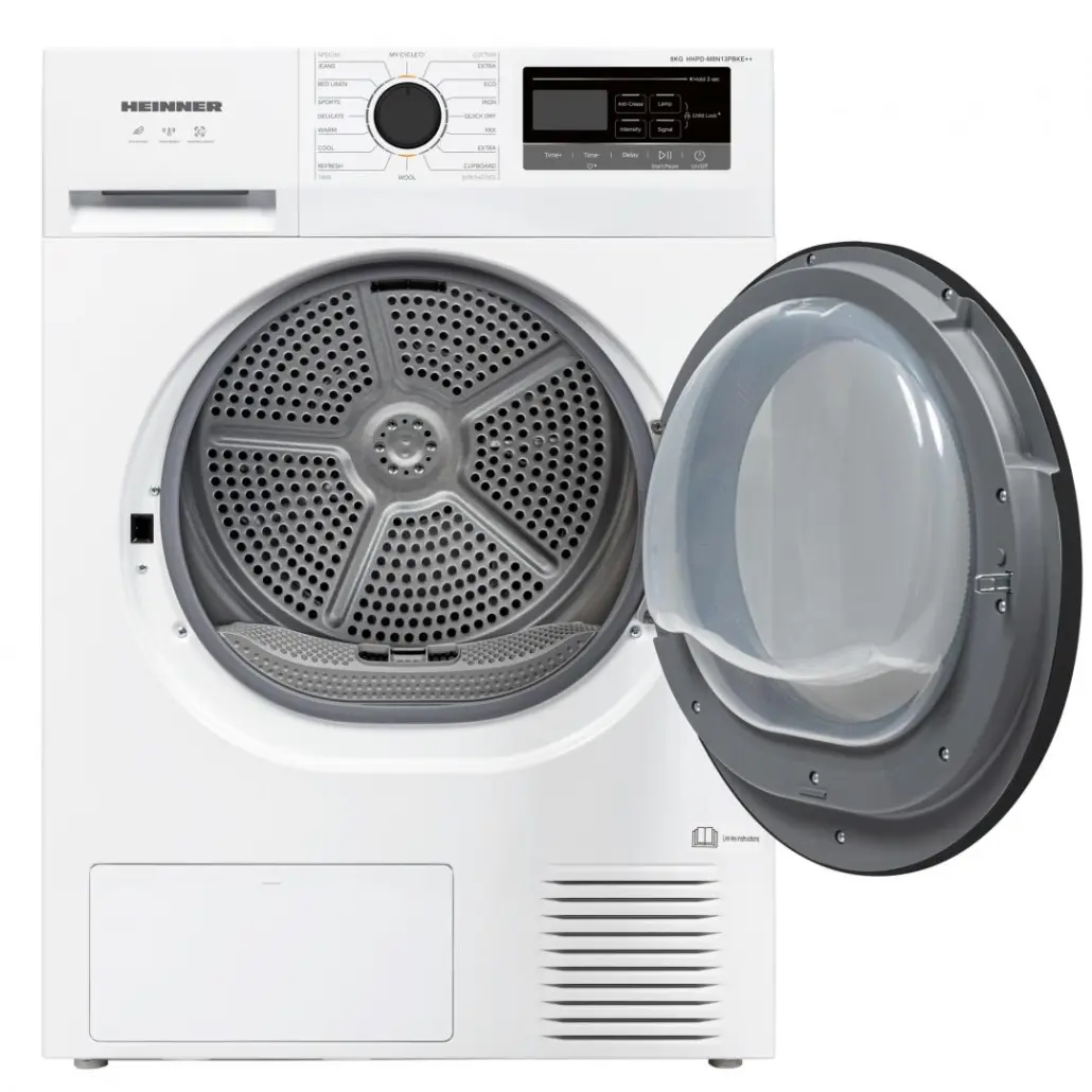 Masina de uscat rufe Heinner HHPD-M8N13PBKE++ (White) - 2