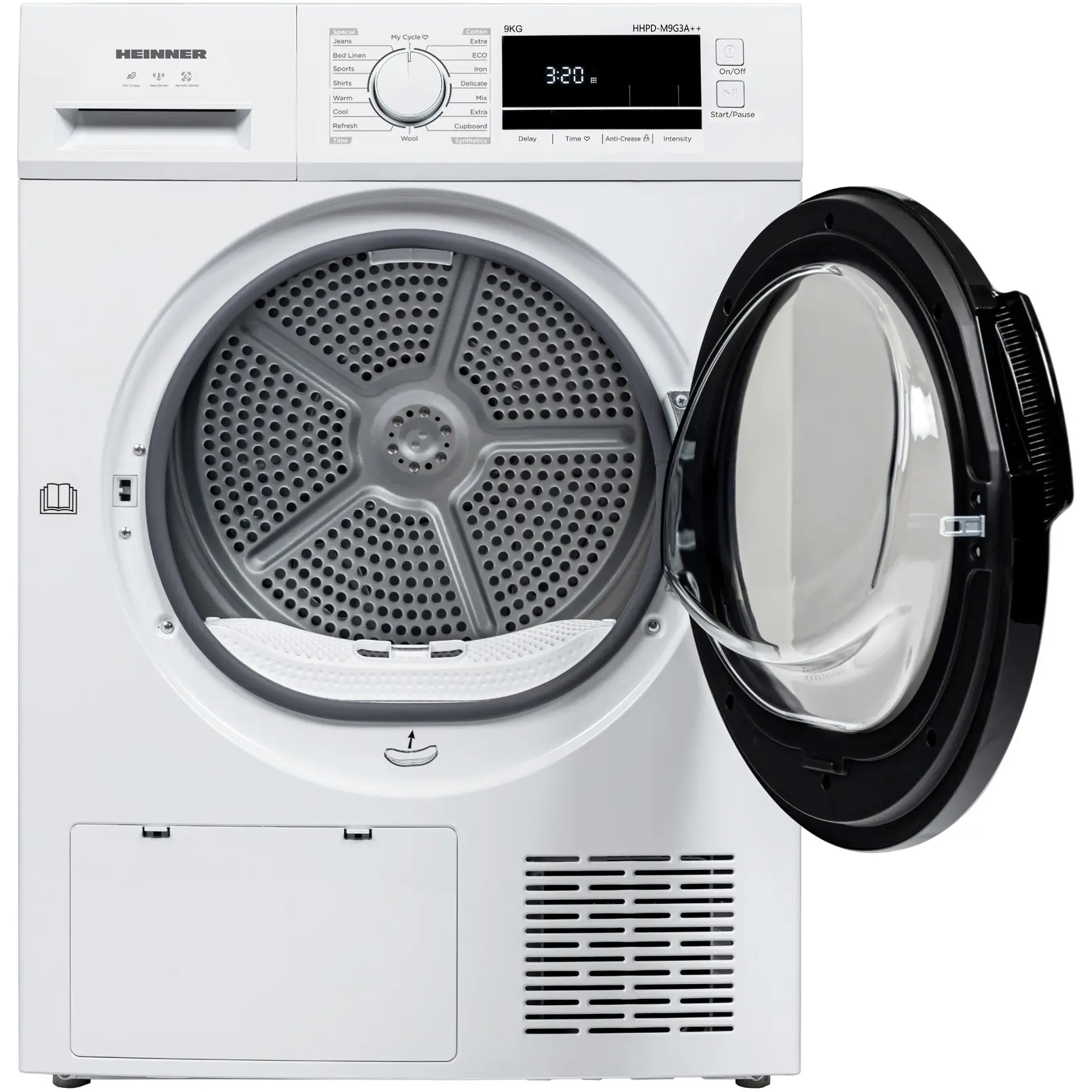 Masina de uscat rufe Heinner HHPD-M9G3A++ (White) - 2