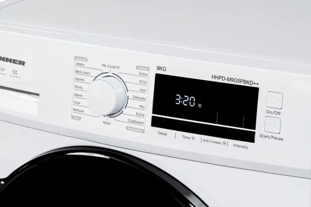 Masina de uscat rufe Heinner HHPD-M9G5PBKD++ (White) - 3