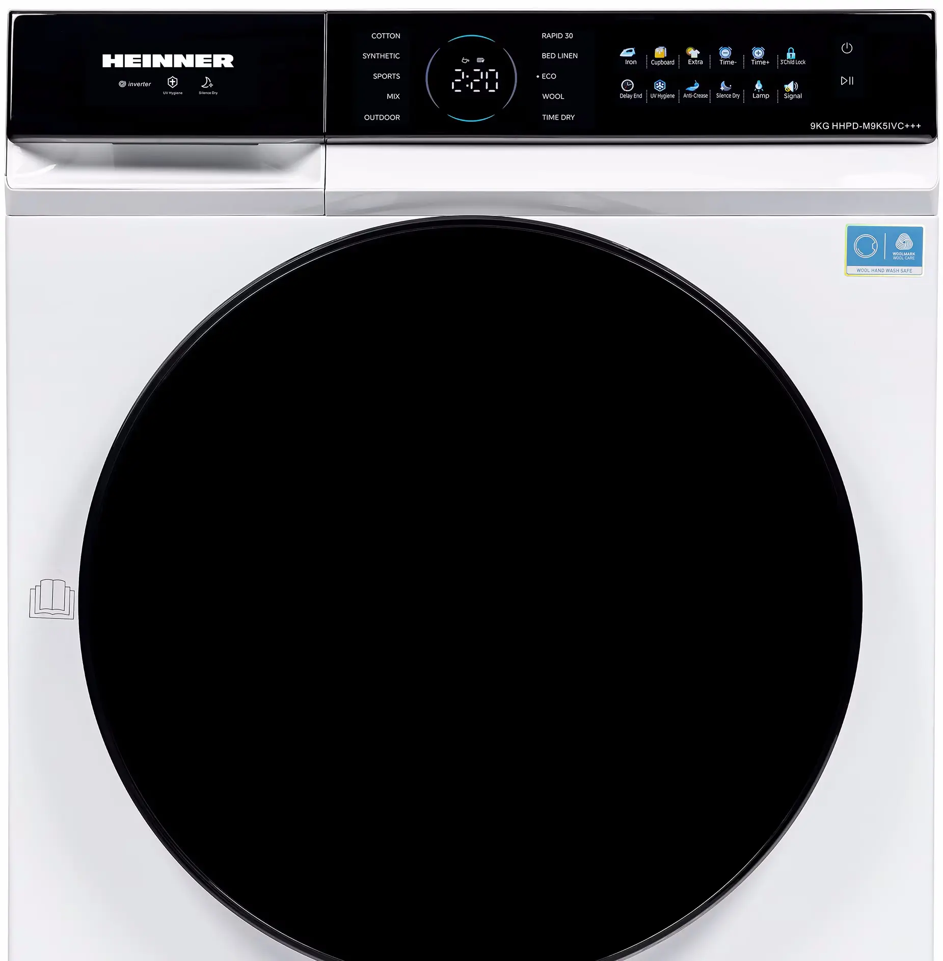 Сушильная машина Heinner HHPD-M9K5IVC+++ (White) - 3