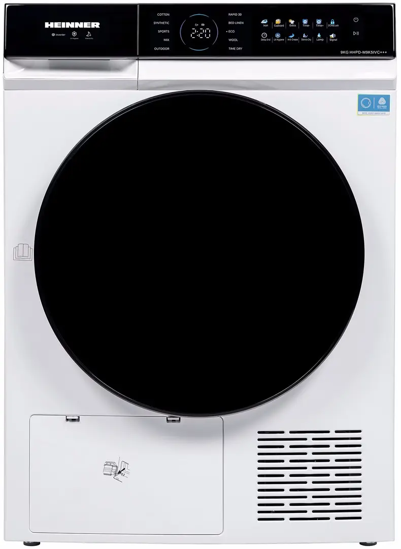 Сушильная машина Heinner HHPD-M9K5IVC+++ (White)