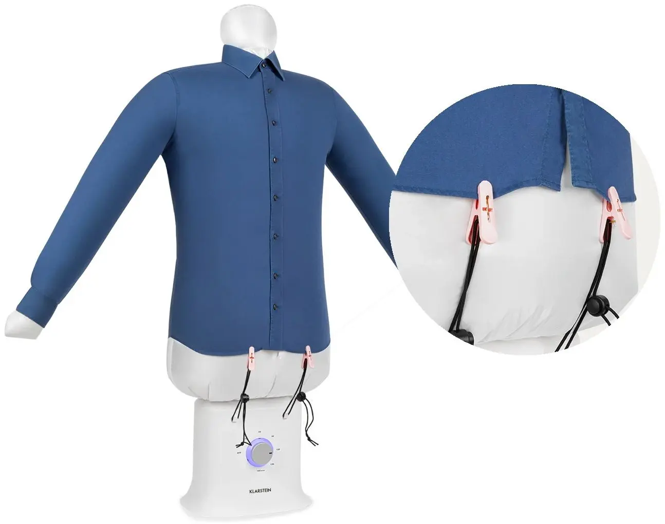 Автоматическая сушильно-гладильная машина Klarstein ShirtButler Deluxe (White) - 3