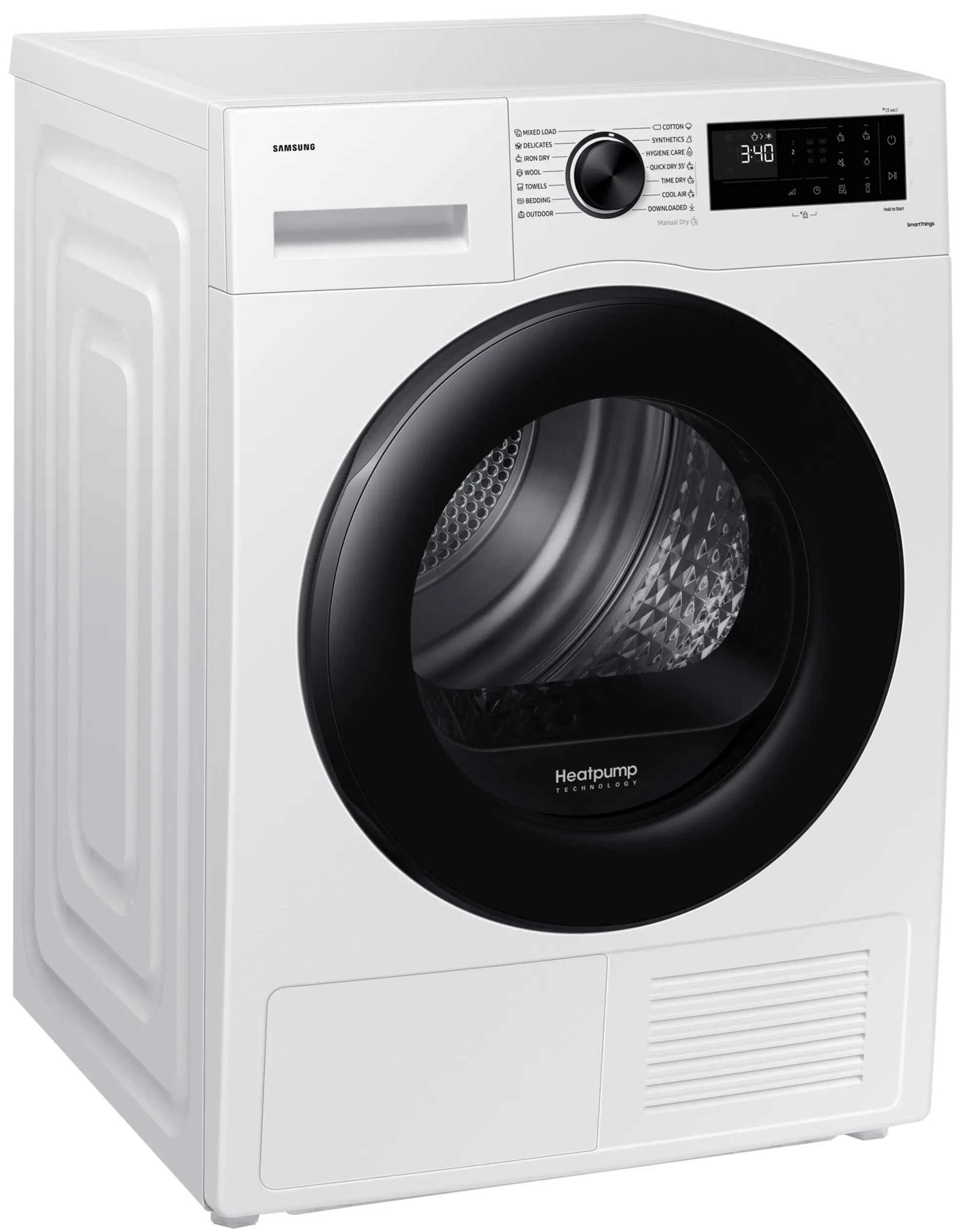 Masina de uscat rufe Samsung DV90CGC2A0AEUA (White) - 2