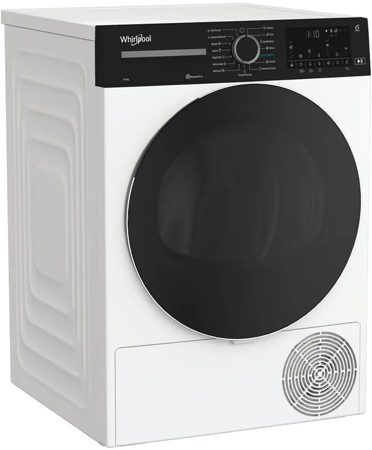 Masina de uscat rufe Whirlpool WP E12X WBS EE (White/Black) - 2