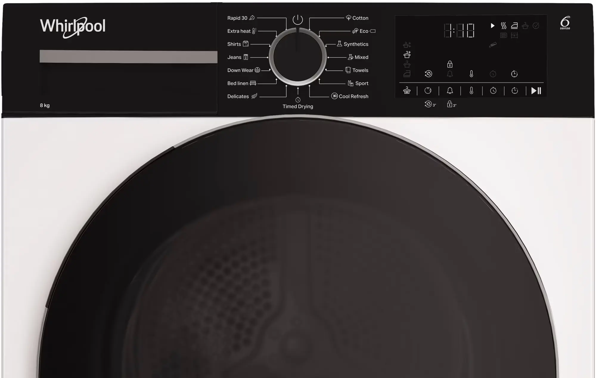Masina de uscat rufe Whirlpool WPS D8 WBS EE (White) - 3