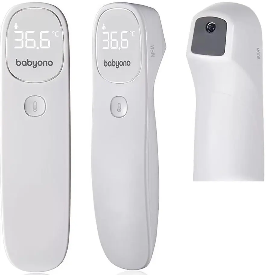 Termometru cu infrarosu fara contact 3in1 BabyOno 790 (White) - 2