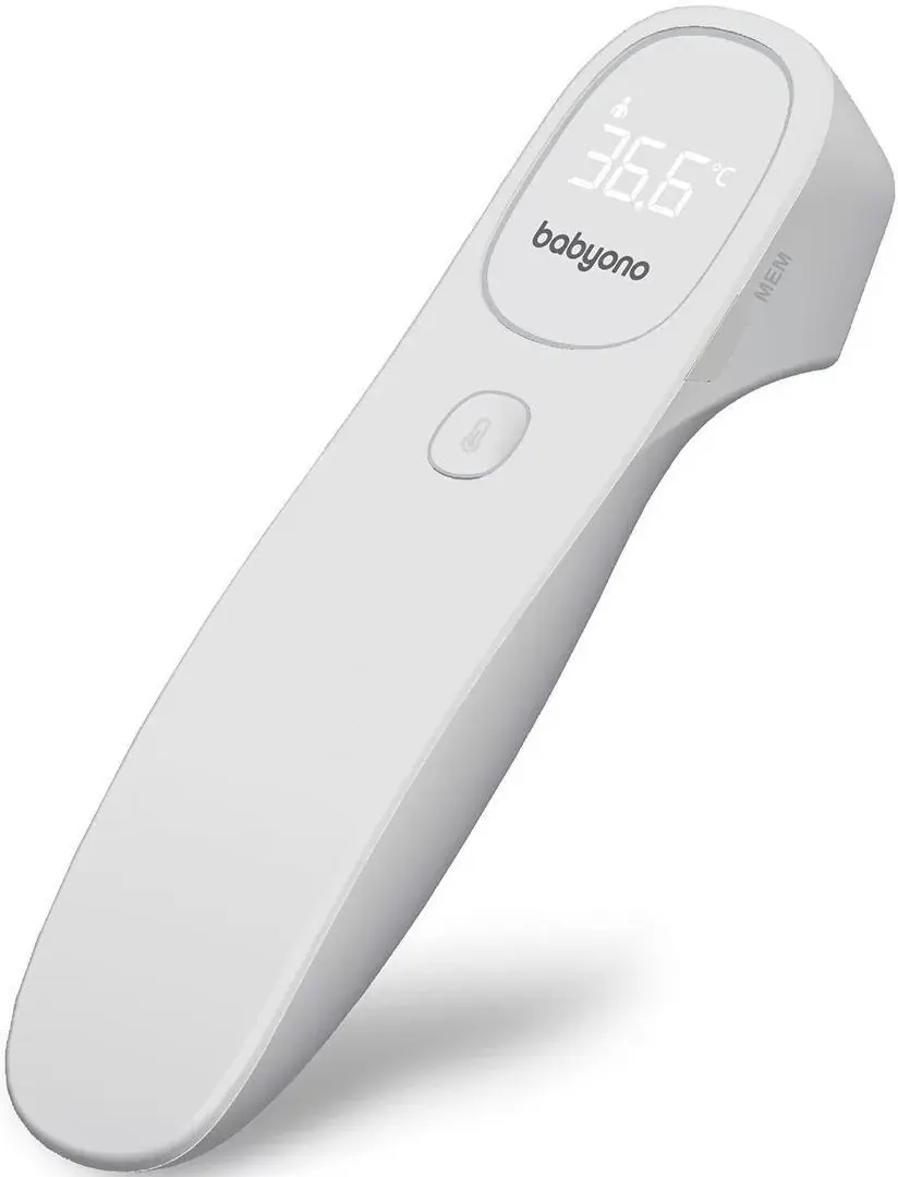 Termometru cu infrarosu fara contact 3in1 BabyOno 790 (White)