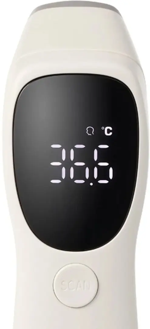 Termometru cu infrarosu fara contact BabyOno 1575 (White) - 2