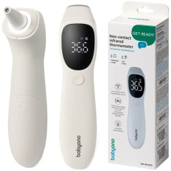 Termometru cu infrarosu fara contact BabyOno 1575 (White) Thumb