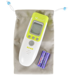 Бесконтактный инфракрасный термометр Cangaroo Easy Check (White/Green) Thumb