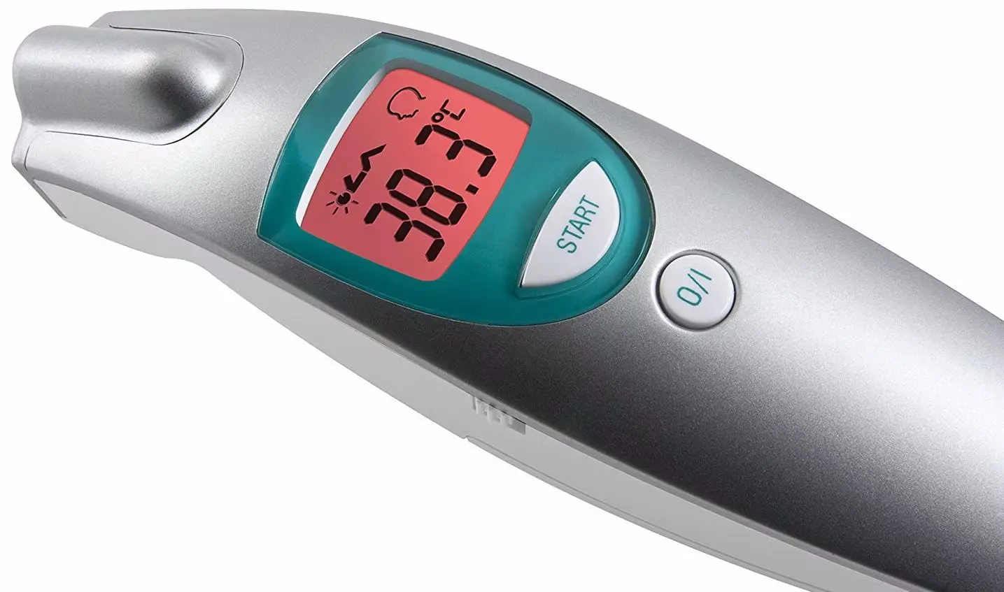 Termometru cu infrarosu fara contact Medisana FTN (Silver)