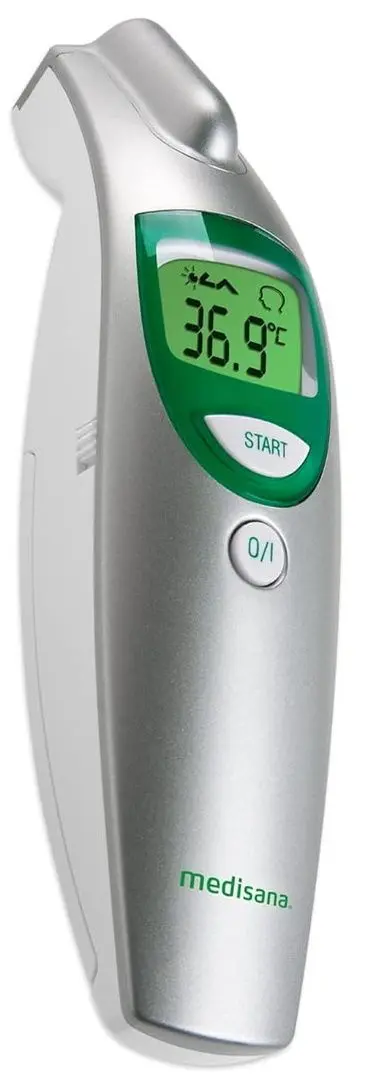 Termometru cu infrarosu fara contact Medisana FTN (Silver)