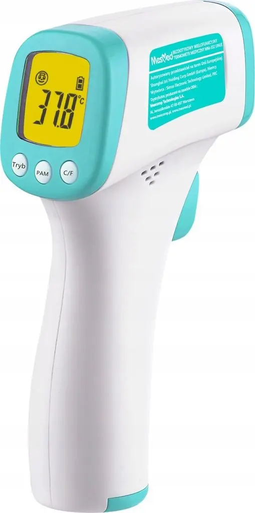 Termometru fara contact MesMed Unue MM-337 (White/Blue)