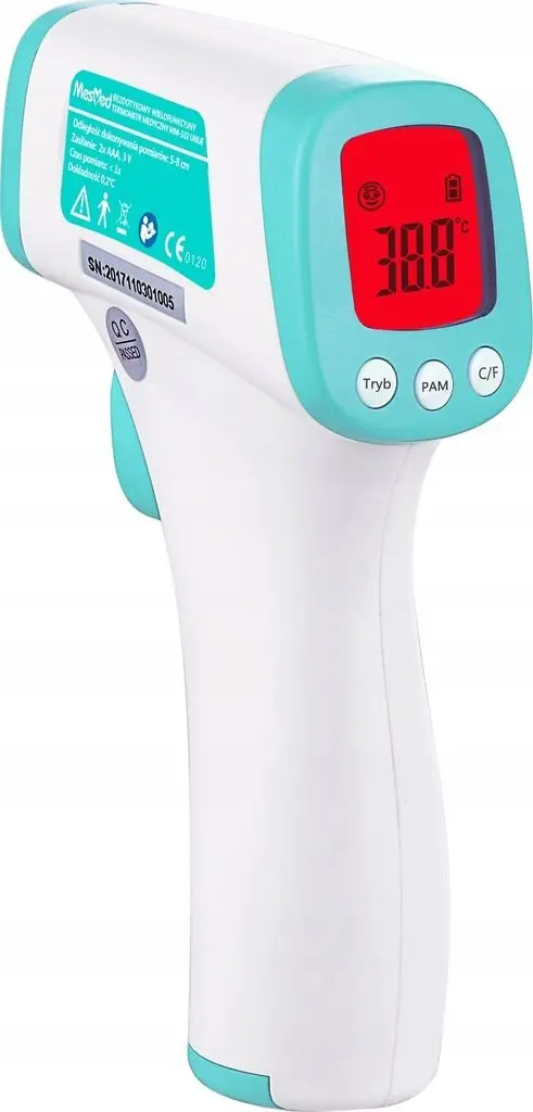 Termometru fara contact MesMed Unue MM-337 (White/Blue)