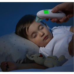 Termometru digital fara contact Momcozy TH001-GE00BA-A (White/Green) Thumb