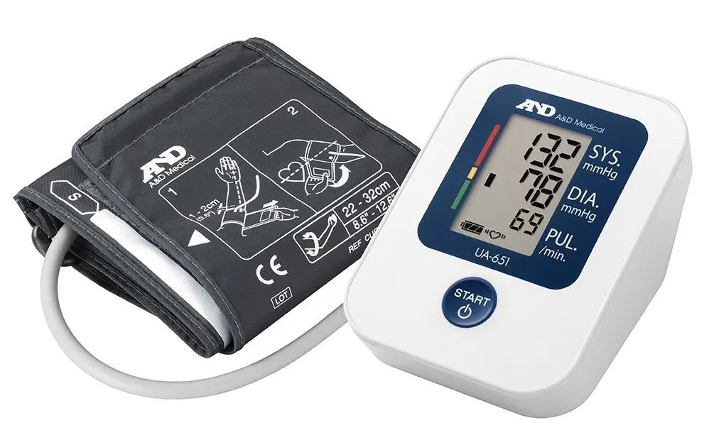 Tonometru automat A&D Medical UA-651 (Blue/White)
