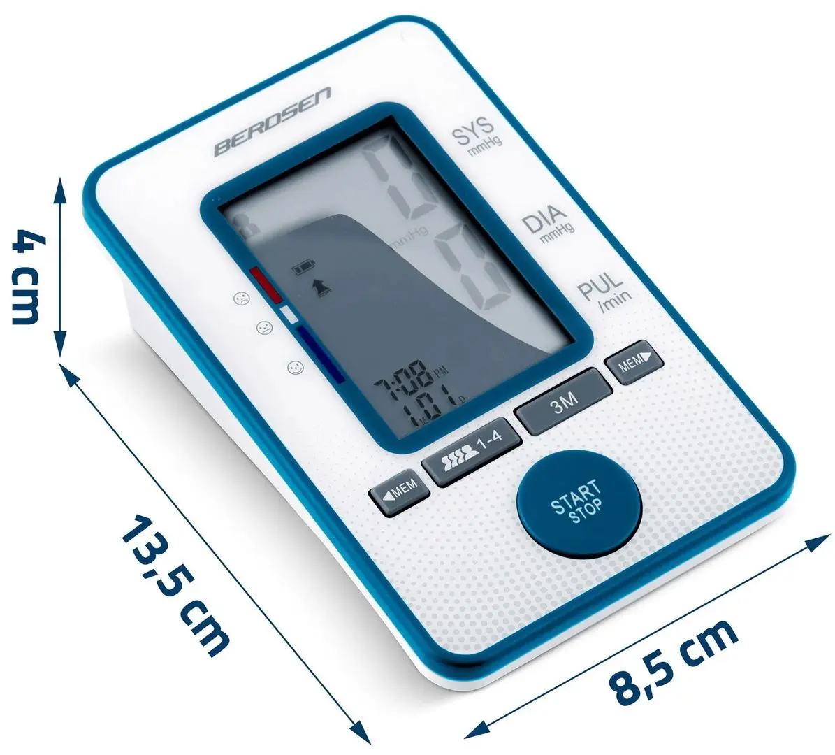 Tensiometru automat Berdsen BD-121 (White/Blue)