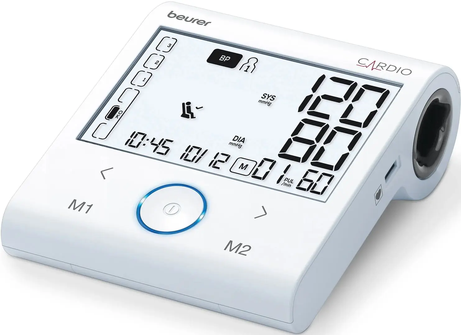 Tensiometru automat Beurer BM96 (White/Grey)