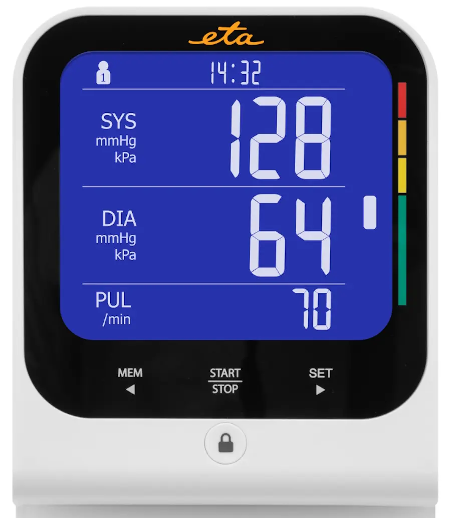 Tensiometru ETA Smart 4297 90000 (White/Black)