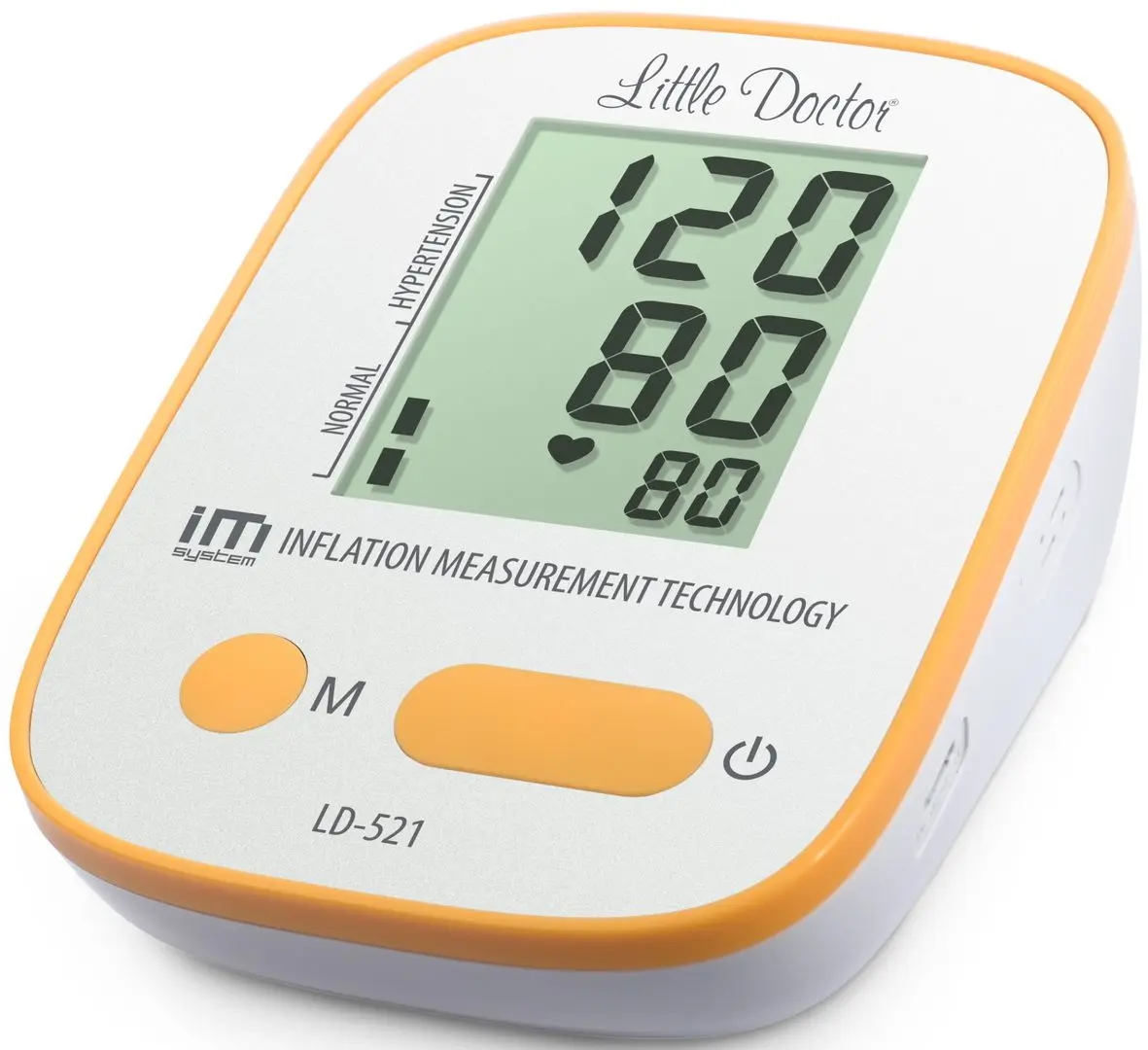 Tonometru electronic Little Doctor LD-521 (White/Yellow)