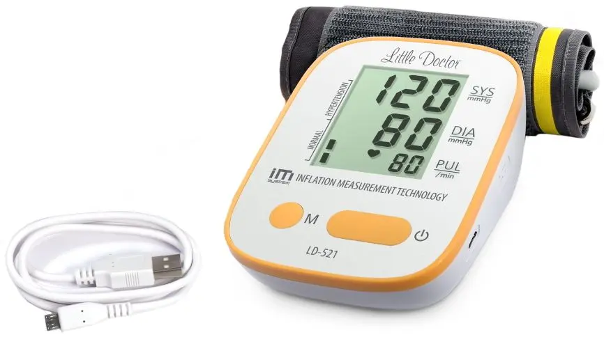 Tonometru electronic Little Doctor LD-521 (White/Yellow)