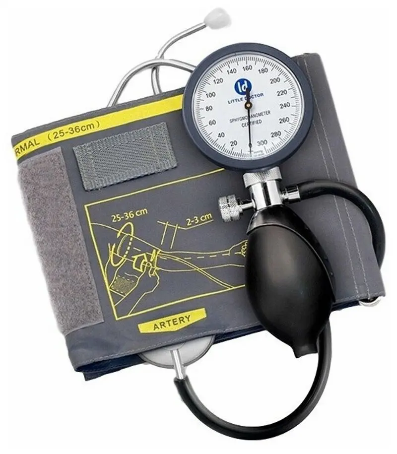Tonometru mecanic cu fonendoscop incorporat Little Doctor LD-81 (Gray)