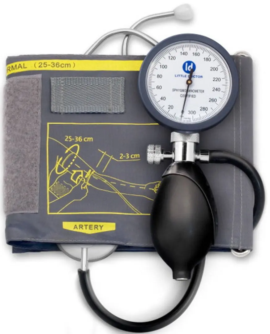 Tonometru mecanic cu fonendoscop incorporat Little Doctor LD-81 (Gray)