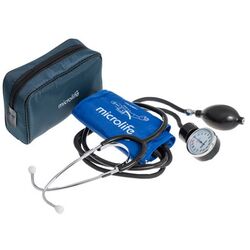 Tensiometru mecanic cu stetoscop Microlife BP AG1-20 (Black) Thumb