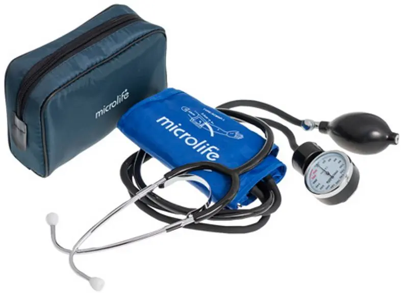 Tensiometru mecanic cu stetoscop Microlife BP AG1-20 (Black)