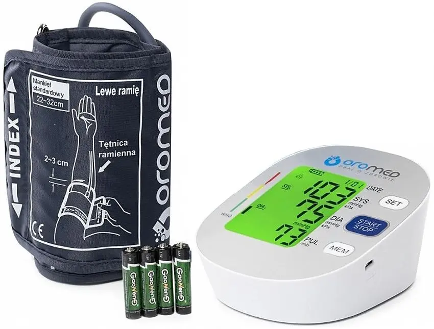 Tensiometru automat OroMed BP2 Pro (White/Gray)