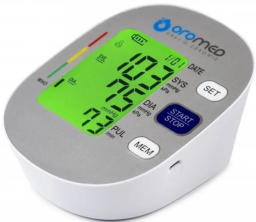 Tensiometru automat OroMed BP2 Pro (White/Gray)