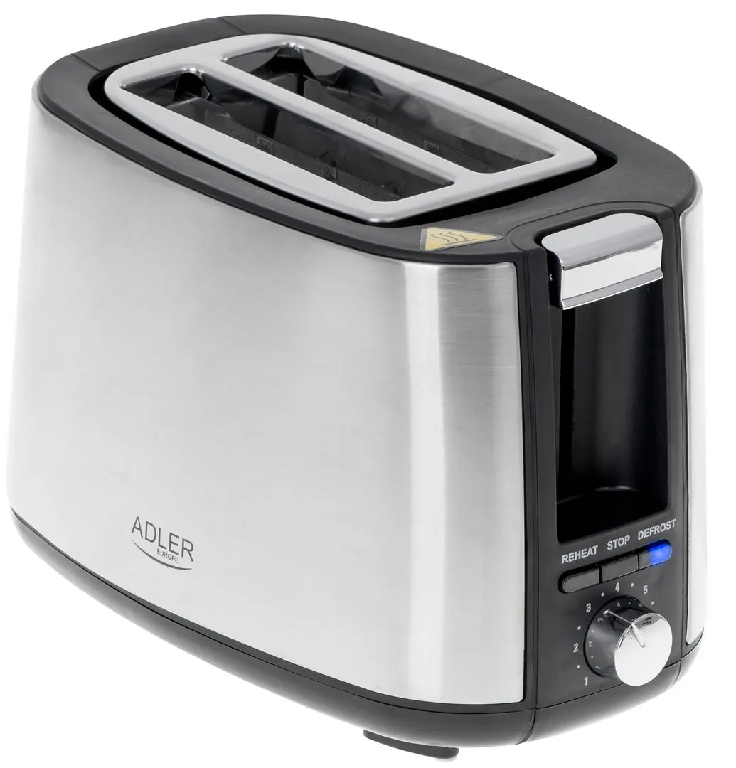 Toaster Adler AD 3214 (Inox/Black)