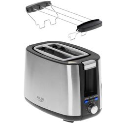 Toaster Adler AD 3214 (Inox/Black) Thumb