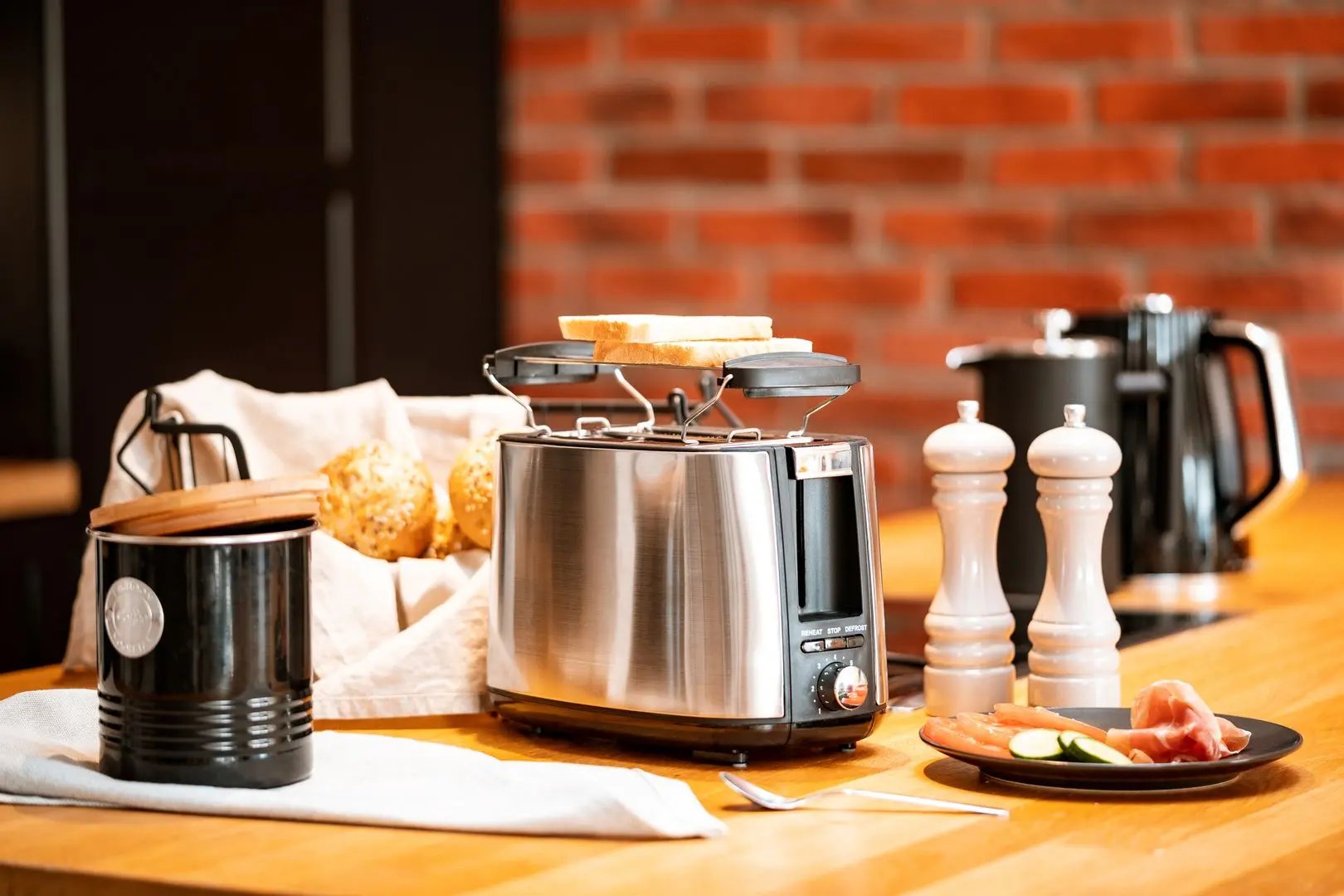 Toaster Adler AD 3214 (Inox/Black)