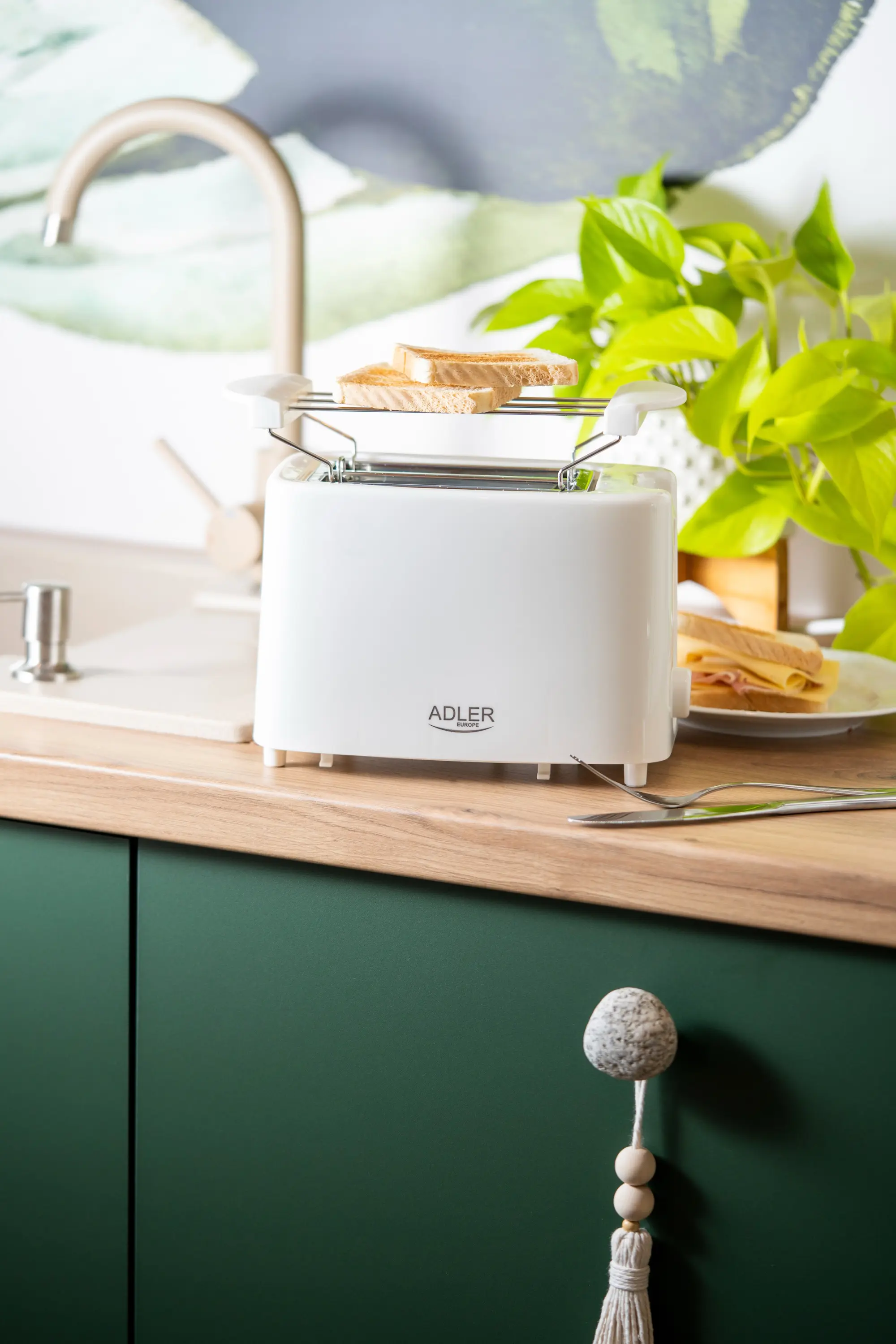 Тостер Adler AD 3223 (White) - 9