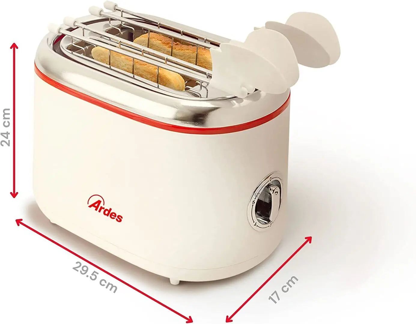 Toaster Ardes AR1T20 (White)