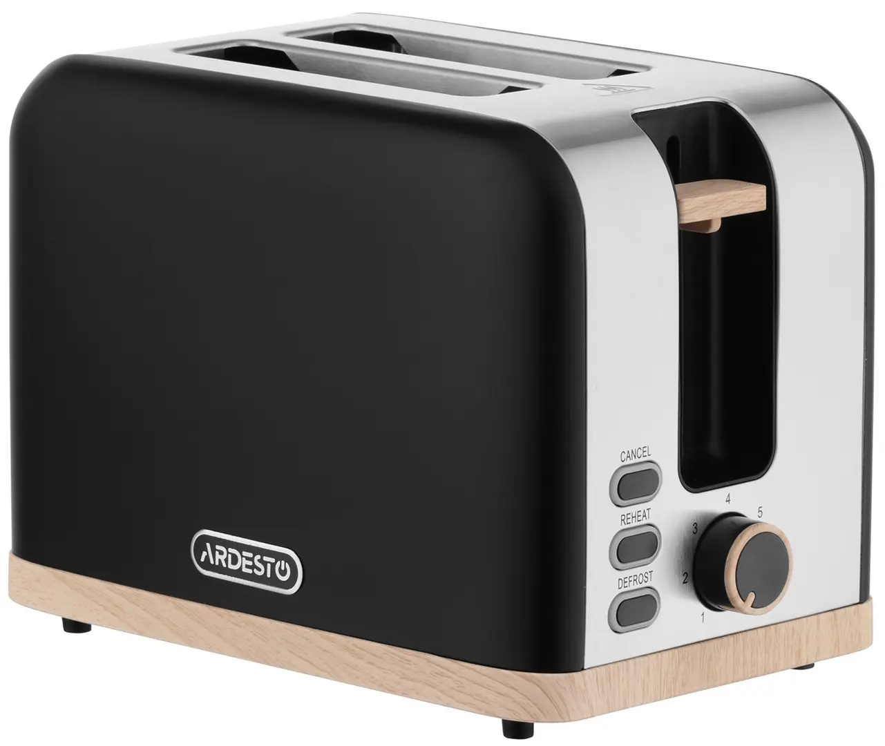 Тостер Ardesto T-F420BWD (Black/Inox)