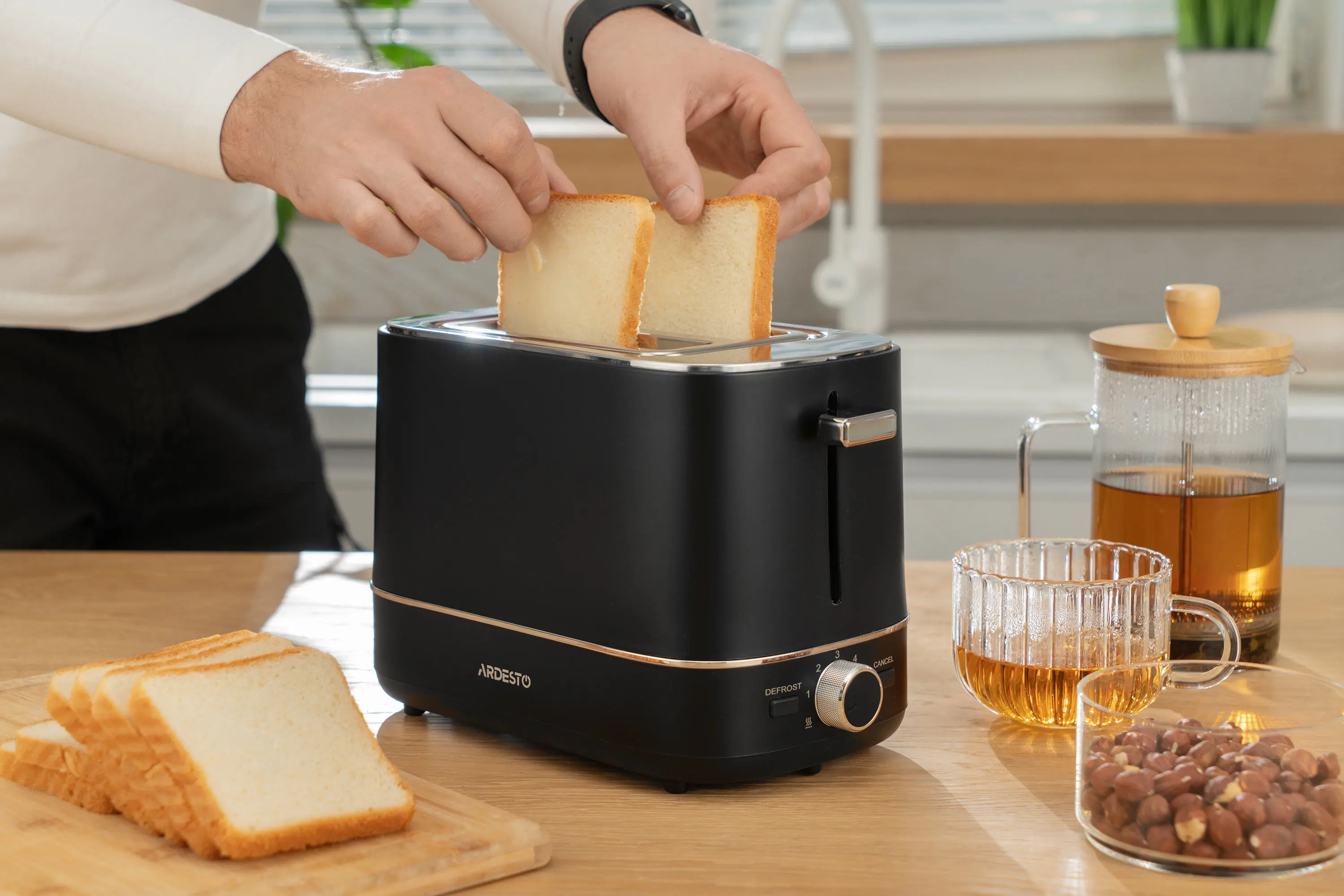 Prajitor de paine Ardesto T-F450B (Black) - 8